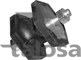 Talosa 62-08093 - Suport, toba esapament - allinparts.ro