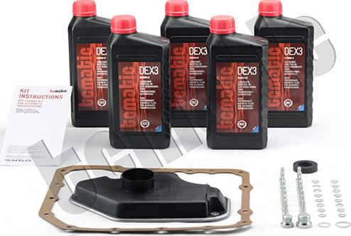 TCMATIC 105.104.0001 - Set piese, schimb ulei transmisie automata - allinparts.ro
