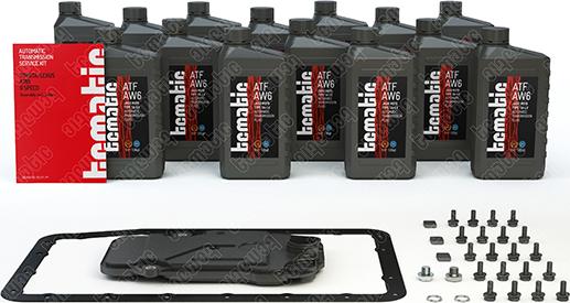 TCMATIC 105.101.2017 - Set piese, schimb ulei transmisie automata allinparts.ro