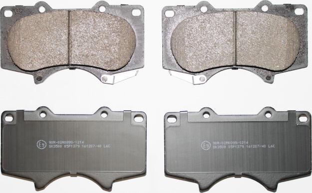 TECDRIVE TPF0345 - Set placute frana,frana disc allinparts.ro