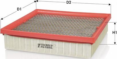 Tecneco Filters AR140PM - Filtru aer - allinparts.ro