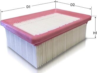 Tecneco Filters AM100 - Filtru aer - allinparts.ro