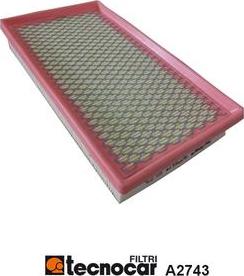 Tecnocar A2743 - Filtru aer allinparts.ro