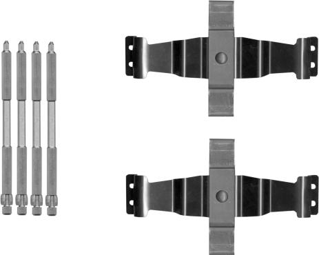 Textar 82541300 - Set accesorii, placute frana - allinparts.ro