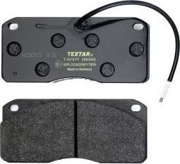 Textar 2903902 - Set placute frana,frana disc allinparts.ro