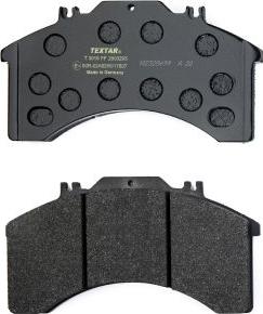 Textar 2903203 - Set placute frana,frana disc allinparts.ro