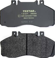 Textar 2983506 - Set placute frana,frana disc allinparts.ro