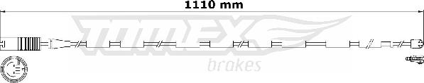 TOMEX brakes TX 31-16 - Senzor de avertizare,uzura placute de frana - allinparts.ro