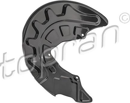 Topran 116 825 - Protectie stropire,disc frana allinparts.ro