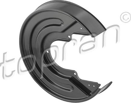 Topran 117 976 - Protectie stropire,disc frana allinparts.ro