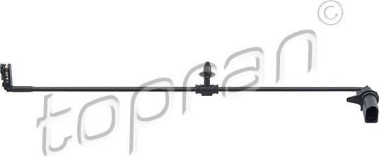 Topran 117 345 - Senzor de avertizare,uzura placute de frana allinparts.ro