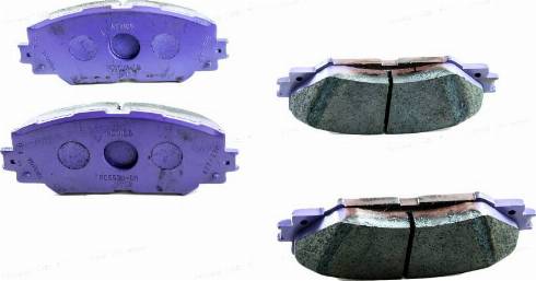 TOYOTA 04465-12610 - Set placute frana,frana disc allinparts.ro