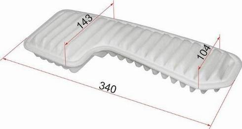 TOYOTA 17801-70050 - Filtru aer allinparts.ro