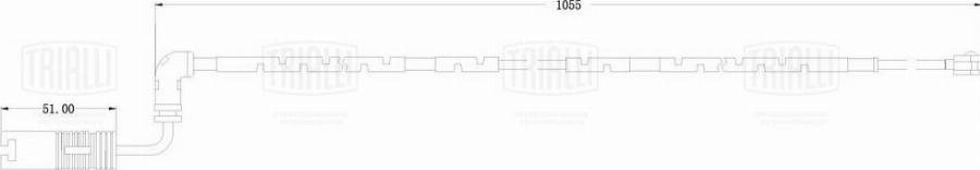 Trialli PFS 4005 - Senzor de avertizare,uzura placute de frana - allinparts.ro