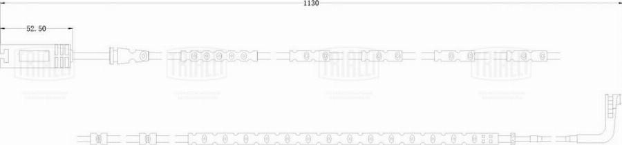 Trialli PFS 0064 - Senzor de avertizare,uzura placute de frana - allinparts.ro