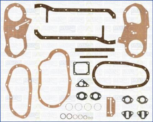 Triscan 595-6000 - Set garnituri, carter allinparts.ro