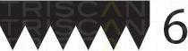 Triscan 8640 600870 - Curea transmisie cu caneluri - allinparts.ro