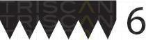 Triscan 8640 601560 - Curea transmisie cu caneluri - allinparts.ro