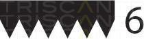 Triscan 8640 601098 - Curea transmisie cu caneluri - allinparts.ro