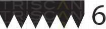 Triscan 8640 601763 - Curea transmisie cu caneluri allinparts.ro