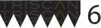 Triscan 8640 602513 - Curea transmisie cu caneluri - allinparts.ro