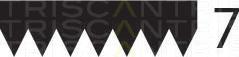 Triscan 8640 701793 - Curea transmisie cu caneluri - allinparts.ro