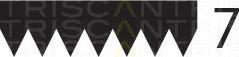 Triscan 8640 702238 - Curea transmisie cu caneluri allinparts.ro