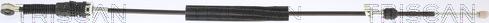Triscan 8140 25737 - Cablu,transmisie manuala - allinparts.ro