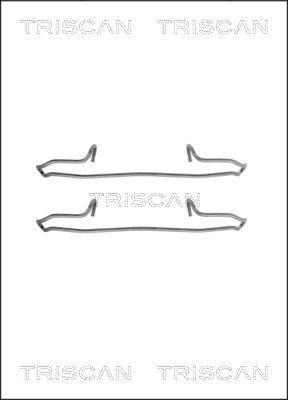 Triscan 8105 101594 - Set accesorii, placute frana - allinparts.ro