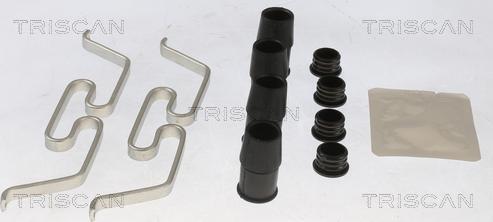 Triscan 8105 101002 - Set accesorii, placute frana - allinparts.ro