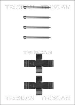 Triscan 8105 101194 - Set accesorii, placute frana allinparts.ro
