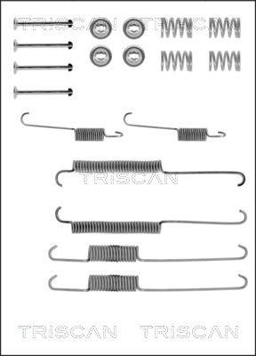 Triscan 8105 102508 - Set accesorii, sabot de frana allinparts.ro