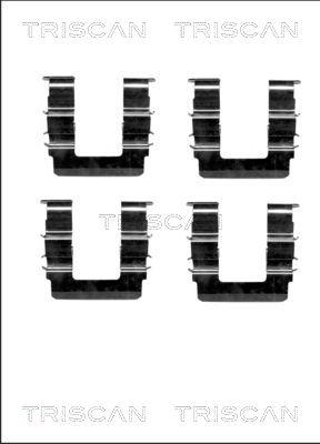 Triscan 8105 181001 - Set accesorii, placute frana - allinparts.ro