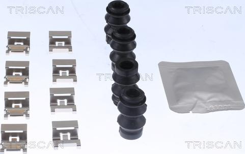 Triscan 8105 131650 - Set accesorii, placute frana allinparts.ro