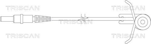 Triscan 8115 10006 - Senzor de avertizare,uzura placute de frana - allinparts.ro