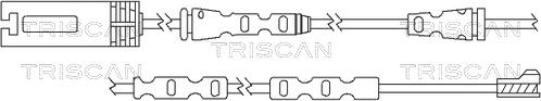 Triscan 8115 11052 - Senzor de avertizare,uzura placute de frana - allinparts.ro