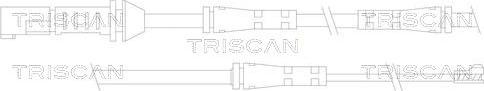 Triscan 8115 11063 - Senzor de avertizare,uzura placute de frana - allinparts.ro