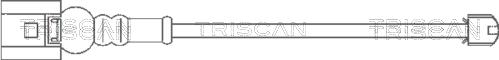 Triscan 8115 29015 - Senzor de avertizare,uzura placute de frana - allinparts.ro