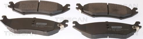 Triscan 8110 80559 - Set placute frana,frana disc allinparts.ro