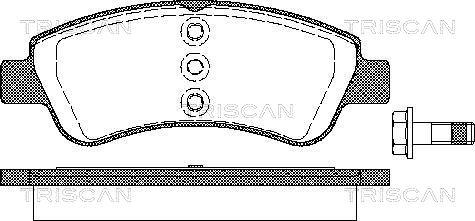 ITN 16-BP1638 - Set placute frana,frana disc allinparts.ro