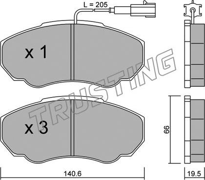 BENDIX 573113B - Set placute frana,frana disc - allinparts.ro