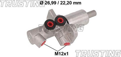 Trusting PF991 - Pompa centrala, frana - allinparts.ro