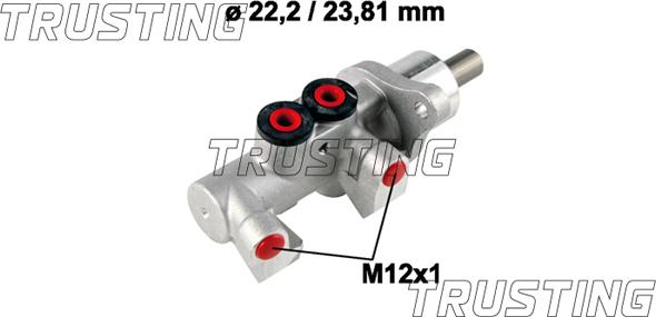 Trusting PF906 - Pompa centrala, frana - allinparts.ro