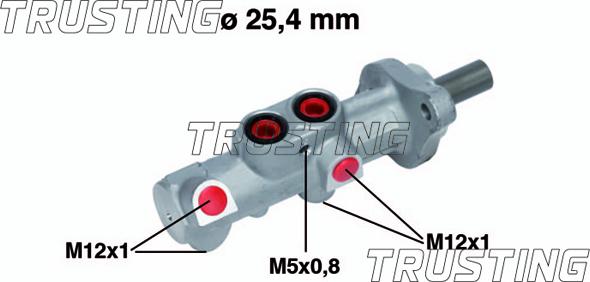 Trusting PF900 - Pompa centrala, frana - allinparts.ro