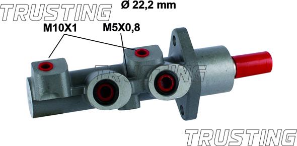 Trusting PF543 - Pompa centrala, frana allinparts.ro