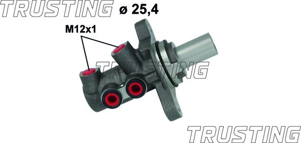 Trusting PF1134 - Pompa centrala, frana - allinparts.ro