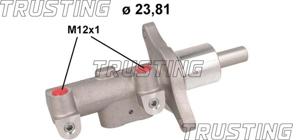 Trusting PF1137 - Pompa centrala, frana - allinparts.ro