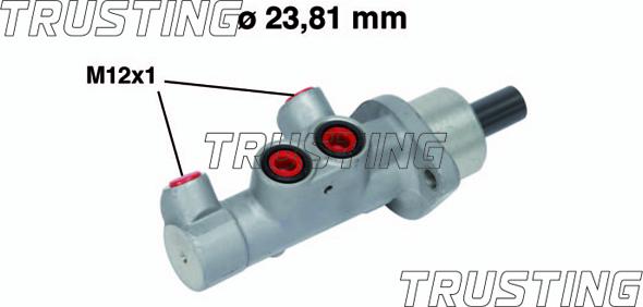 Trusting PF812 - Pompa centrala, frana allinparts.ro