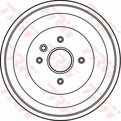 TRW DB4025 - Tambur frana - allinparts.ro