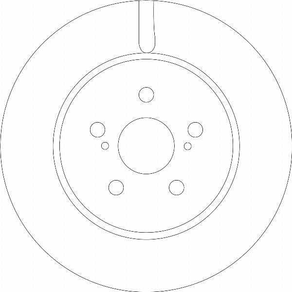 TRW DF9032S - Disc frana - allinparts.ro